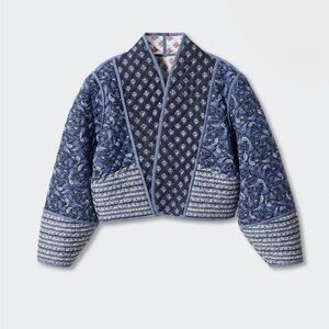 MANGO Quilted reversible jacket